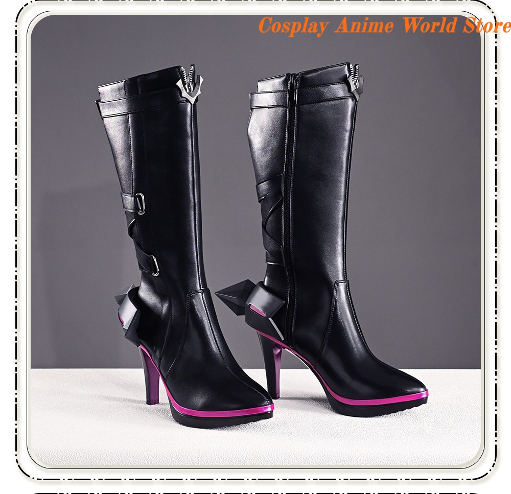 Shoes Heels Men - ลาเอวาทайнรองเท้าคอสเพลย์อาร์ไคน์ทส์ เอนด์ฟิลด์เกมรองเท้าส้นสูงรองเท้าปาร์ตี้ฮาโลวีนผู้หญิงรองเท้าสวมบทบาทในสต็อก