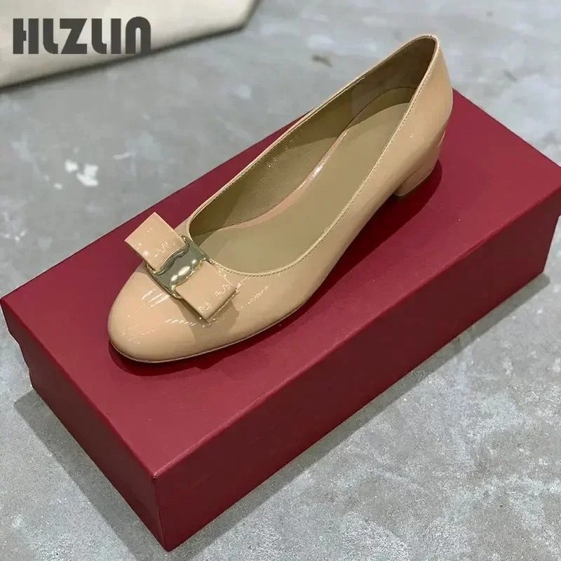 Men Shoes High - รองเท้าผู้หญิงทำมือคุณภาพสูงรุ่นใหม่ปี 2026 หนังแท้ 100% ส้นสูง 3.5