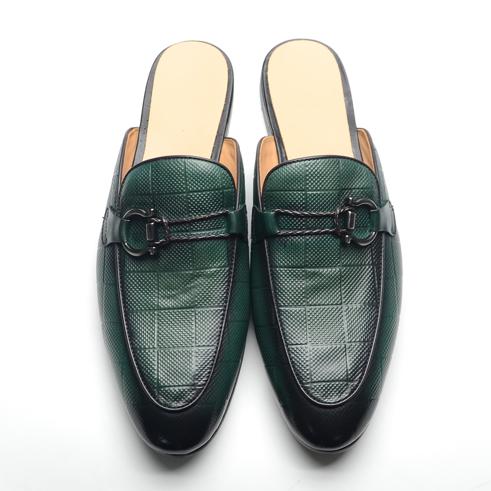 Men'S Shoes Dressy Casual - รองเท้าสลิปออนแบบสวมสำหรับผู้ชาย แบบไม่มีส้น แบบลำลอง แบบคลาสสิก แบบเรียบ ลายตารางหมากรุก