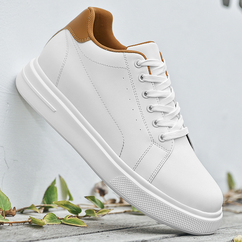 Men Shoes Must Have - รองเท้าผ้าใบพื้นหนาสไตล์คู่รัก แฟชั่น ทันสมัย ใส่สบาย ระบายอากาศได้ดี สีสันเข้ากัน