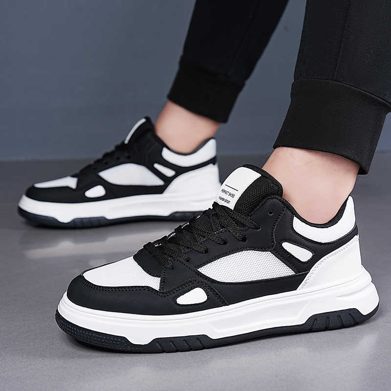 Shoes Heels Men - รองเท้าผ้าใบผู้ชายแบบหนา ส้นสูง ดีไซน์หรูหรา สไตล์ลำลอง ไซส์ใหญ่ สีแดง