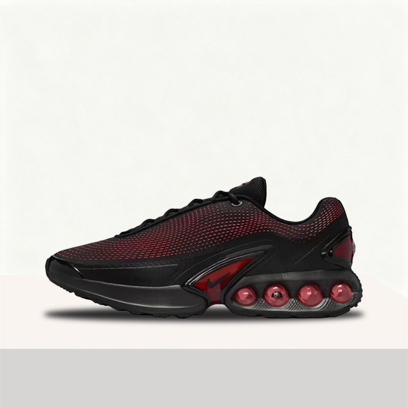 Men'S Shoes Nike Black - ไนกี้ แอร์แม็กซ์ ดีเอ็น ซอฟท์รองเท้าวิ่งทรงเตี้ยที่สวมใส่สบาย ระบายอากาศได้ดี และรองรับแรงกระแทกสำหรับทั้งชายและหญิง