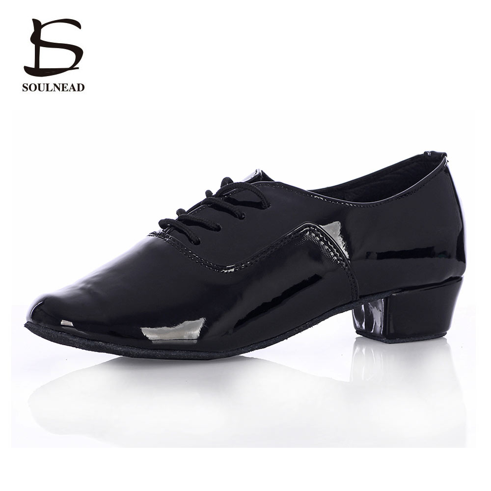Men Shoes Size 8.5 - ผู้ชาย Latin Salsa รองเท้าผู้ใหญ่ Jazz Tango