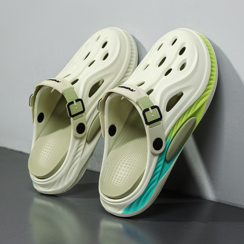 Men'S Shoes Hoka Sale - รองเท้าแตะชายหาดผู้ชายใส่สบายสำหรับฤดูร้อน รองเท้าฟลิปฟลอปแบบหนา นุ่ม สวมใส่สบายๆ รองเท้าลำลองสำหรับผู้ชาย รองเท้าสำหรับใส่ในสวน