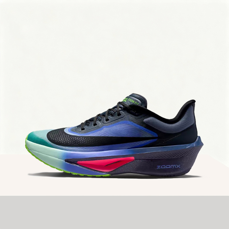 Men'S Shoes Nike Black - รองเท้าวิ่งผู้ชาย Nike Zoom Fly6GLAM - สีดำ/น้ำเงิน