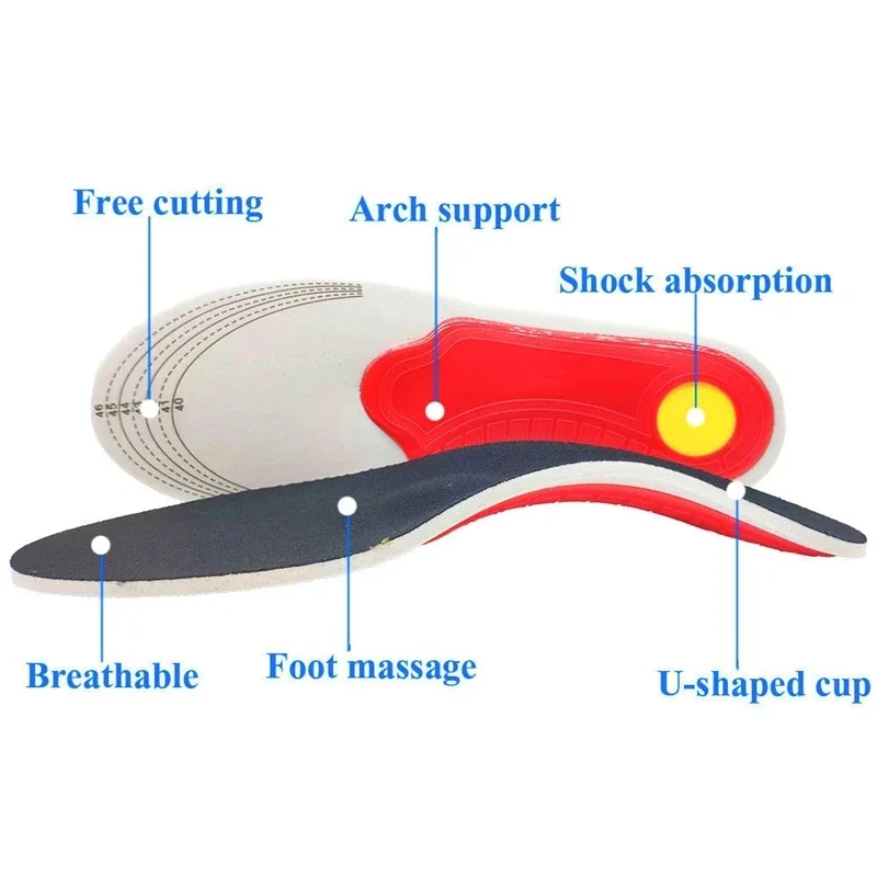 ใหม่ EVA Orthopedic Insoles สํ - Men Shoes Outlet บทวิจารณ์และราคา