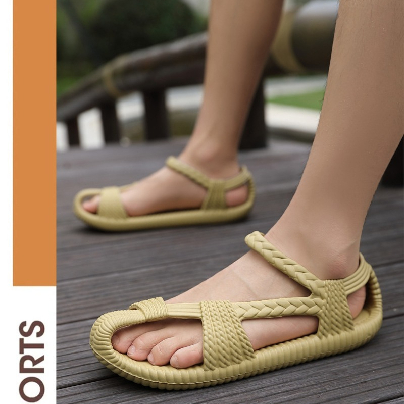 รองเท้าแตะรัดส้นแบบมีรูระบายอา - Men Shoes On Cloud บทวิจารณ์และราคา