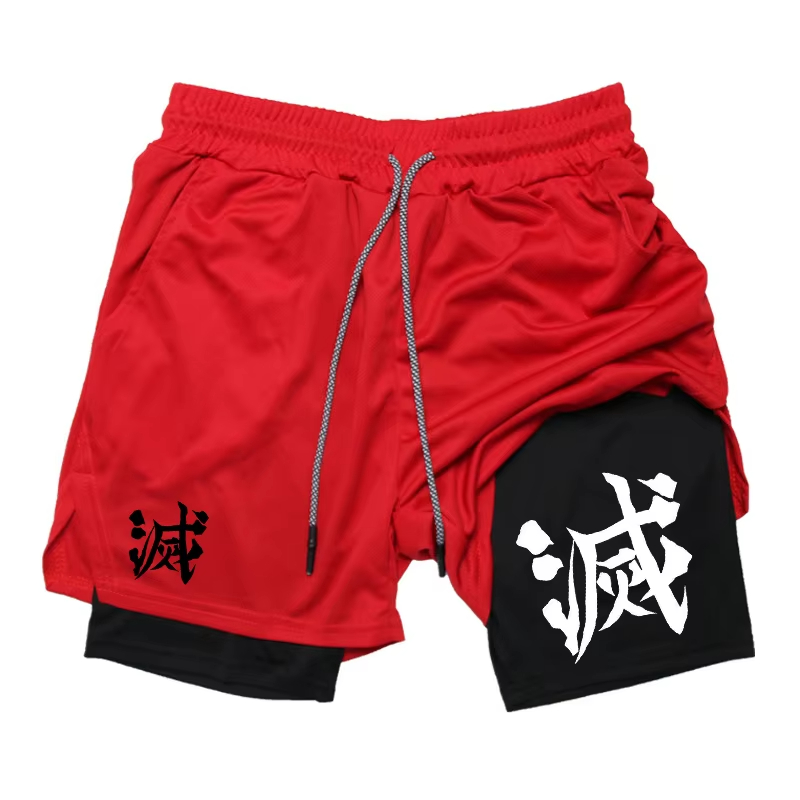 Demon Slayer 2 ใน 1 กางเกงขาสั - Men'S Shoes Good For Running บทวิจารณ์และราคา
