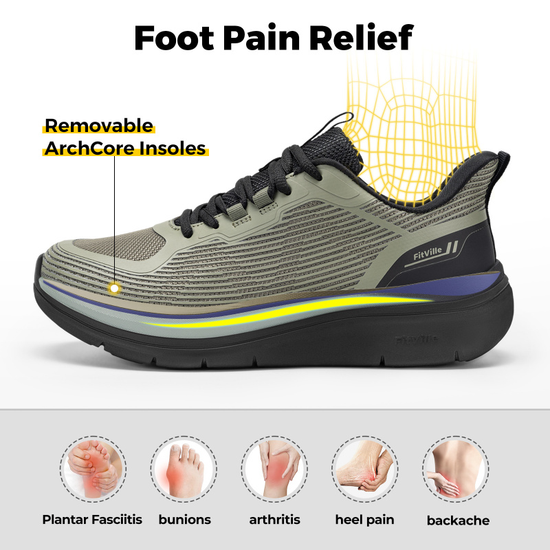 รองเท้าเดินสำหรับผู้ชายฟิตวิลล - Men Shoes On Cloud บทวิจารณ์และราคา