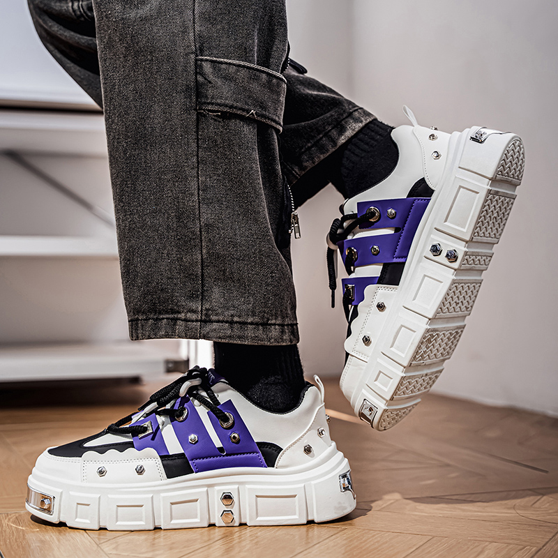 รองเท้าผ้าใบพื้นหนาสไตล์ไซเบอร - Men Shoes Must Have บทวิจารณ์และราคา