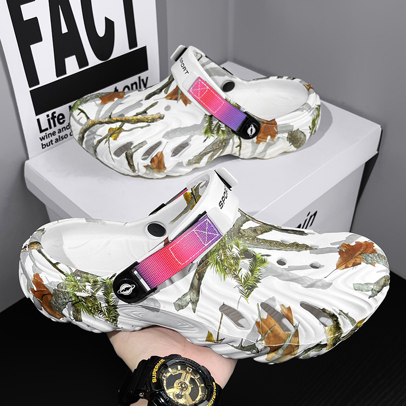 รองเท้าชายหาดลายคลื่นลายพรางขน - Men Shoes Must Have บทวิจารณ์และราคา