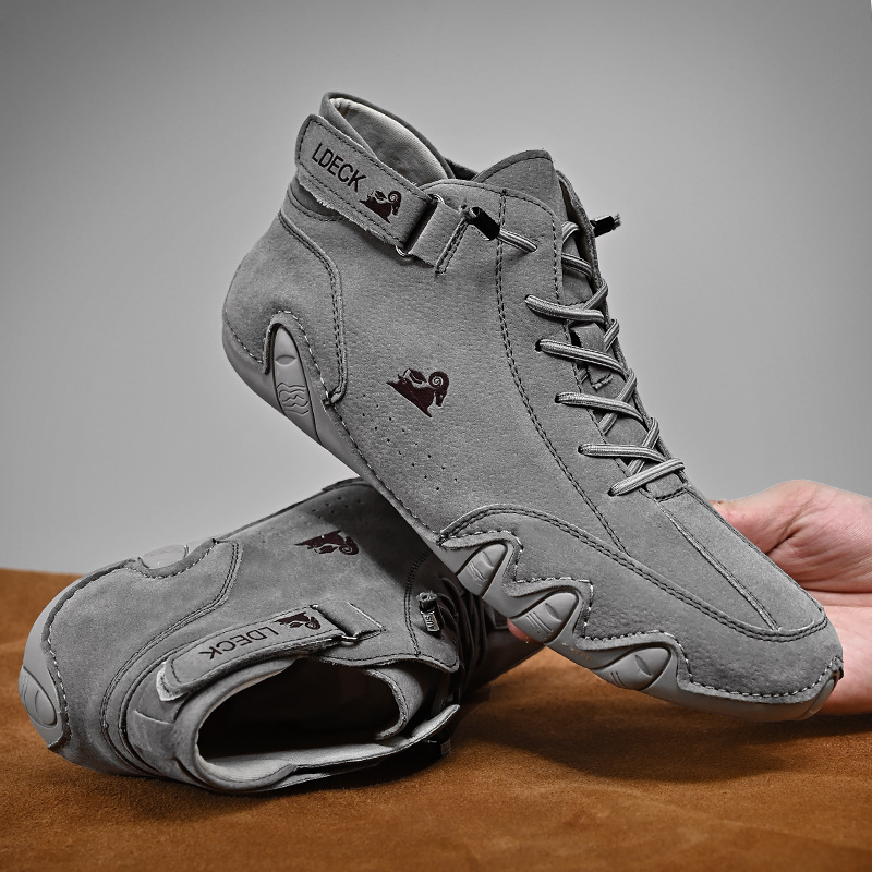 ผู้ชายรองเท้าผ้าใบลำลอง2023ใหม - Men Shoes High บทวิจารณ์และราคา