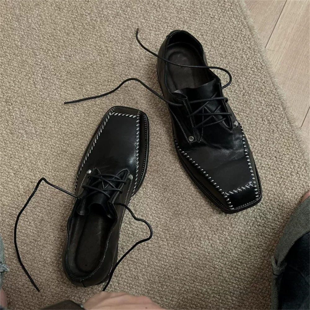 รองเท้าเดอร์บี้สำหรับผู้ชาย สไ - Men Shoes For Wedding บทวิจารณ์และราคา