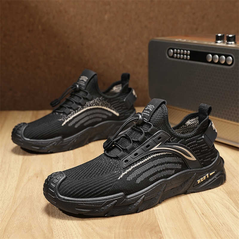รองเท้าผ้าใบหนัง PU ส้นหนา สีเ - Shoes Heels Men บทวิจารณ์และราคา