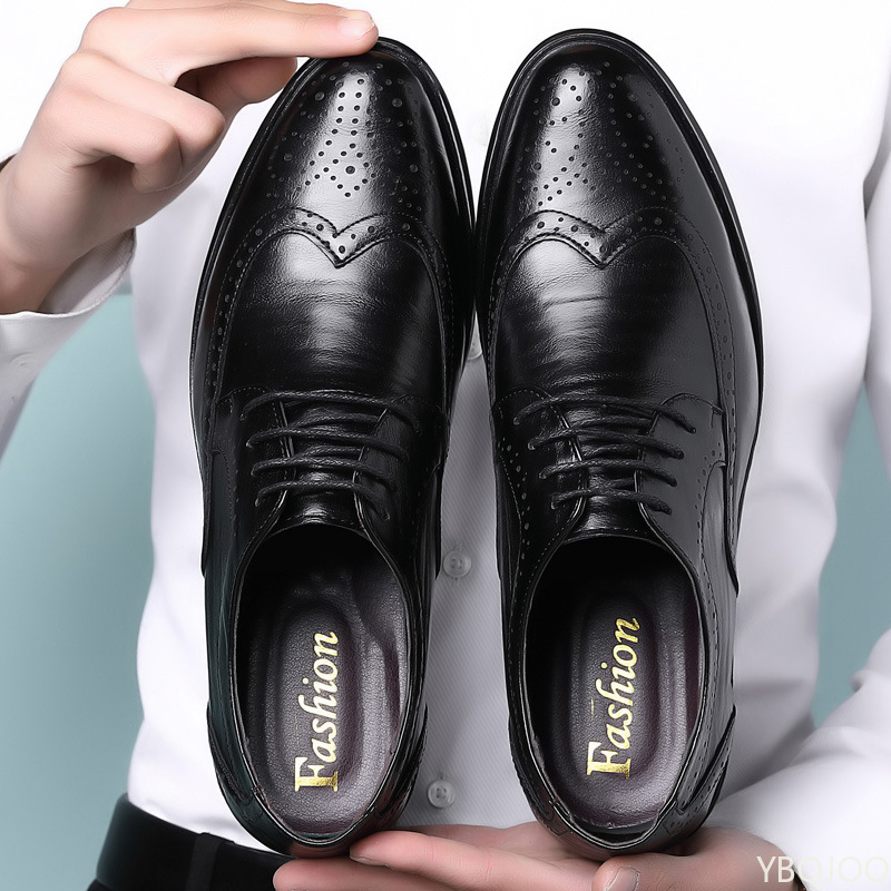 รองเท้าผู้ชายทรงทางการขนาดใหญ่ - Men Shoes For Wedding บทวิจารณ์และราคา