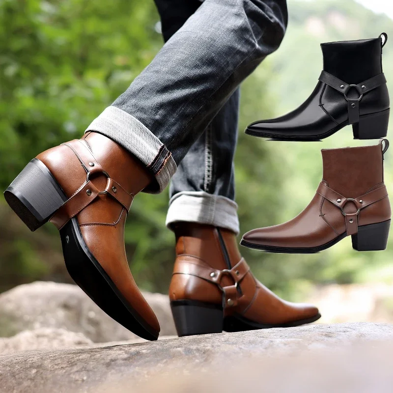 รองเท้าผู้ชายแฟชั่นรองเท้าเชลซ - Men Shoes For Wedding บทวิจารณ์และราคา