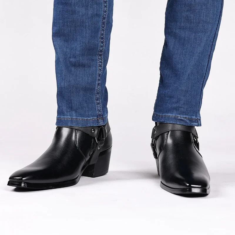 รองเท้าผู้ชายแฟชั่นรองเท้าเชลซ - Men Shoes For Wedding บทวิจารณ์และราคา