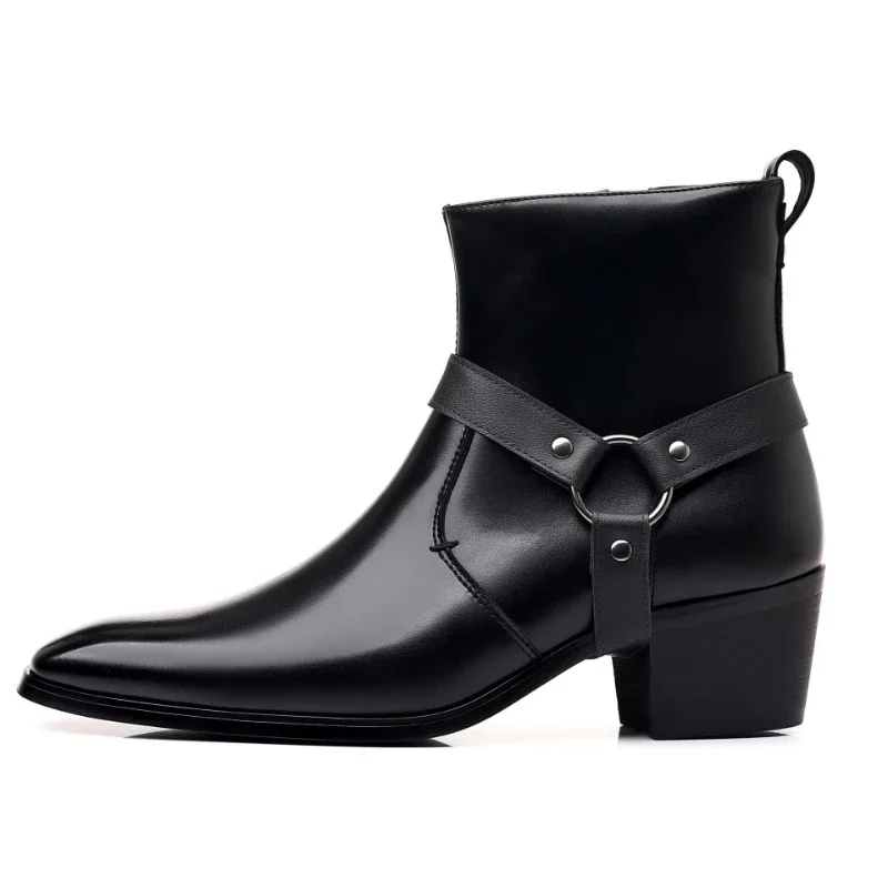รองเท้าผู้ชายแฟชั่นรองเท้าเชลซ - Men Shoes For Wedding บทวิจารณ์และราคา