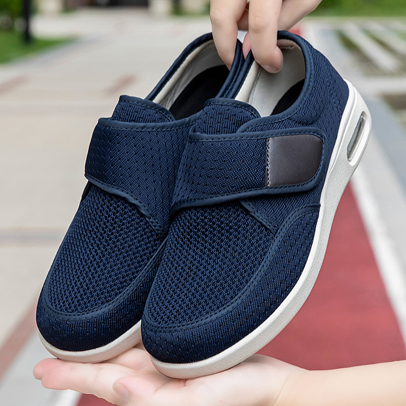 รองเท้าผู้ชายปรับได้สำหรับผู้ป - Men'S Shoes Diabetic บทวิจารณ์และราคา