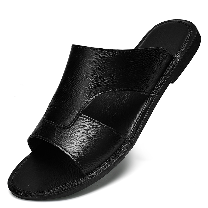 รองเท้าแตะชาย สีดำ สีน้ำตาล ส้ - Shoes Heels Men บทวิจารณ์และราคา